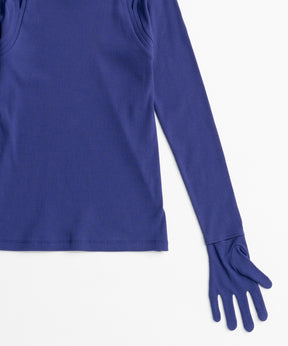 【26AUTUMN PRE-ORDER】Glove Rib Jersey Top