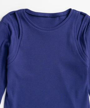 【26AUTUMN PRE-ORDER】Glove Rib Jersey Top