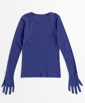 【26AUTUMN PRE-ORDER】Glove Rib Jersey Top