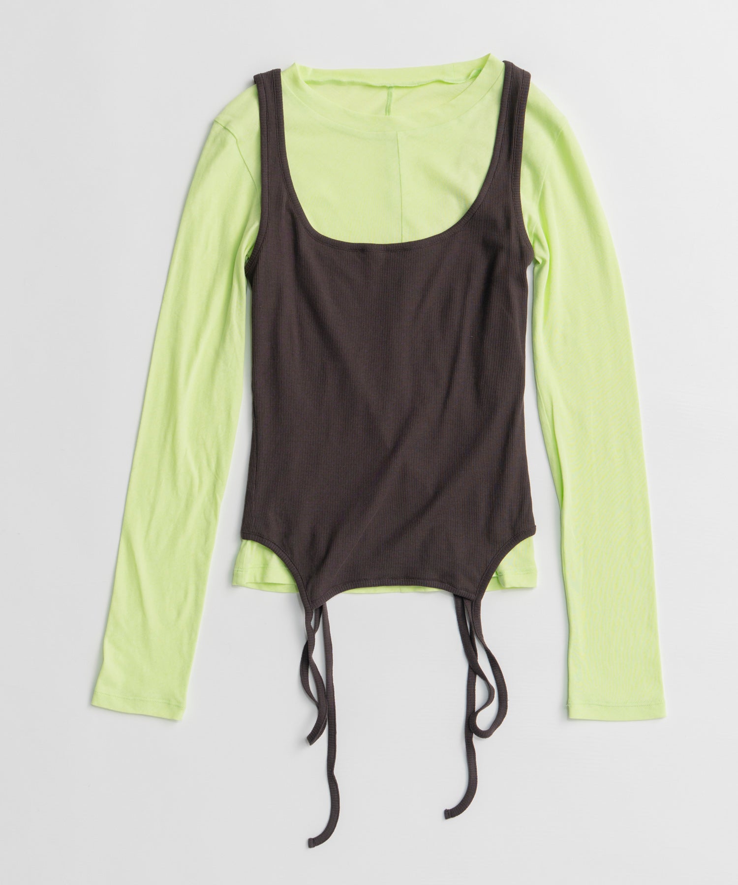 【26AUTUMN PRE-ORDER】Layered Sheer Top