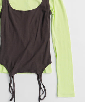 【26AUTUMN PRE-ORDER】Layered Sheer Top