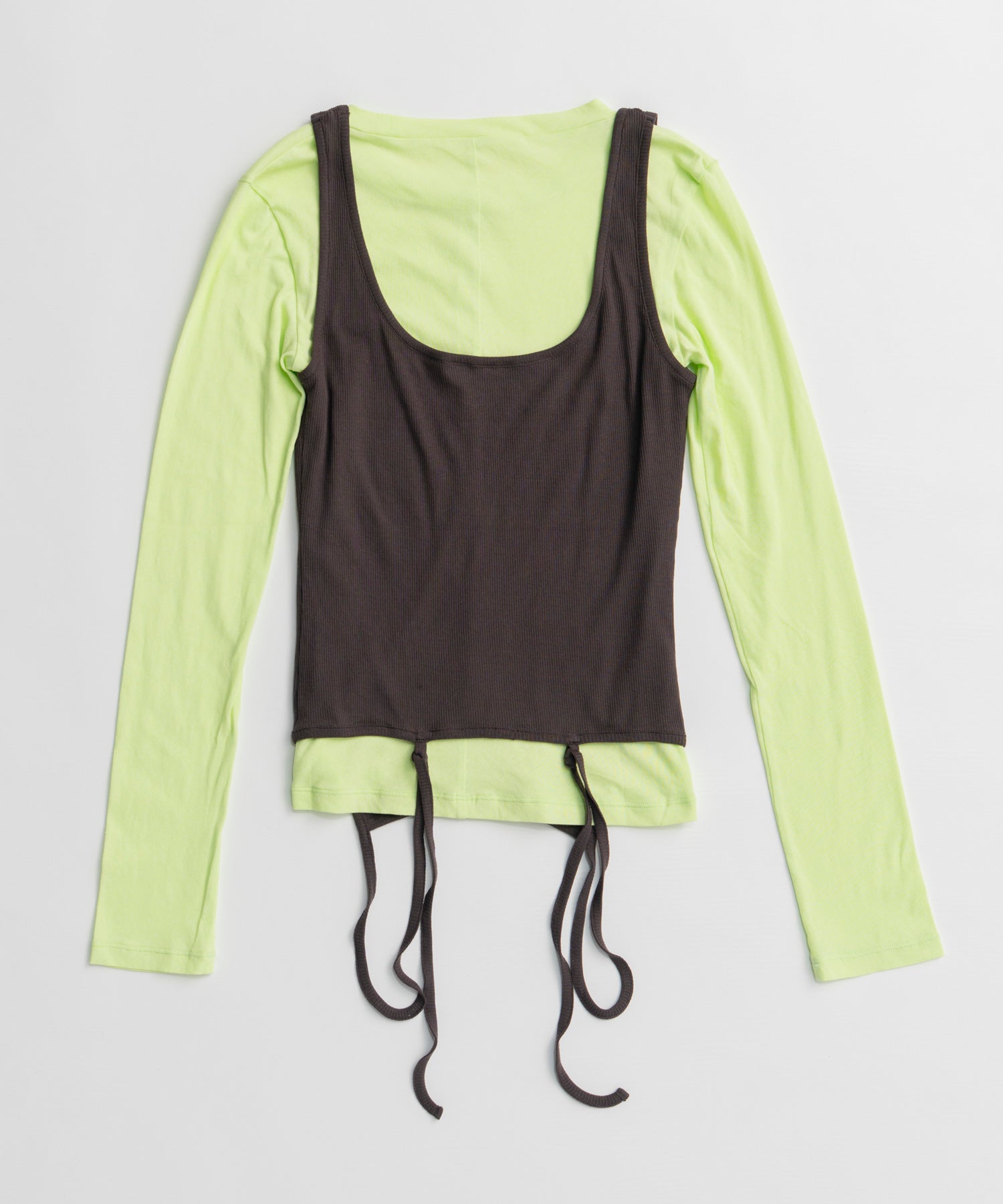 【26AUTUMN PRE-ORDER】Layered Sheer Top