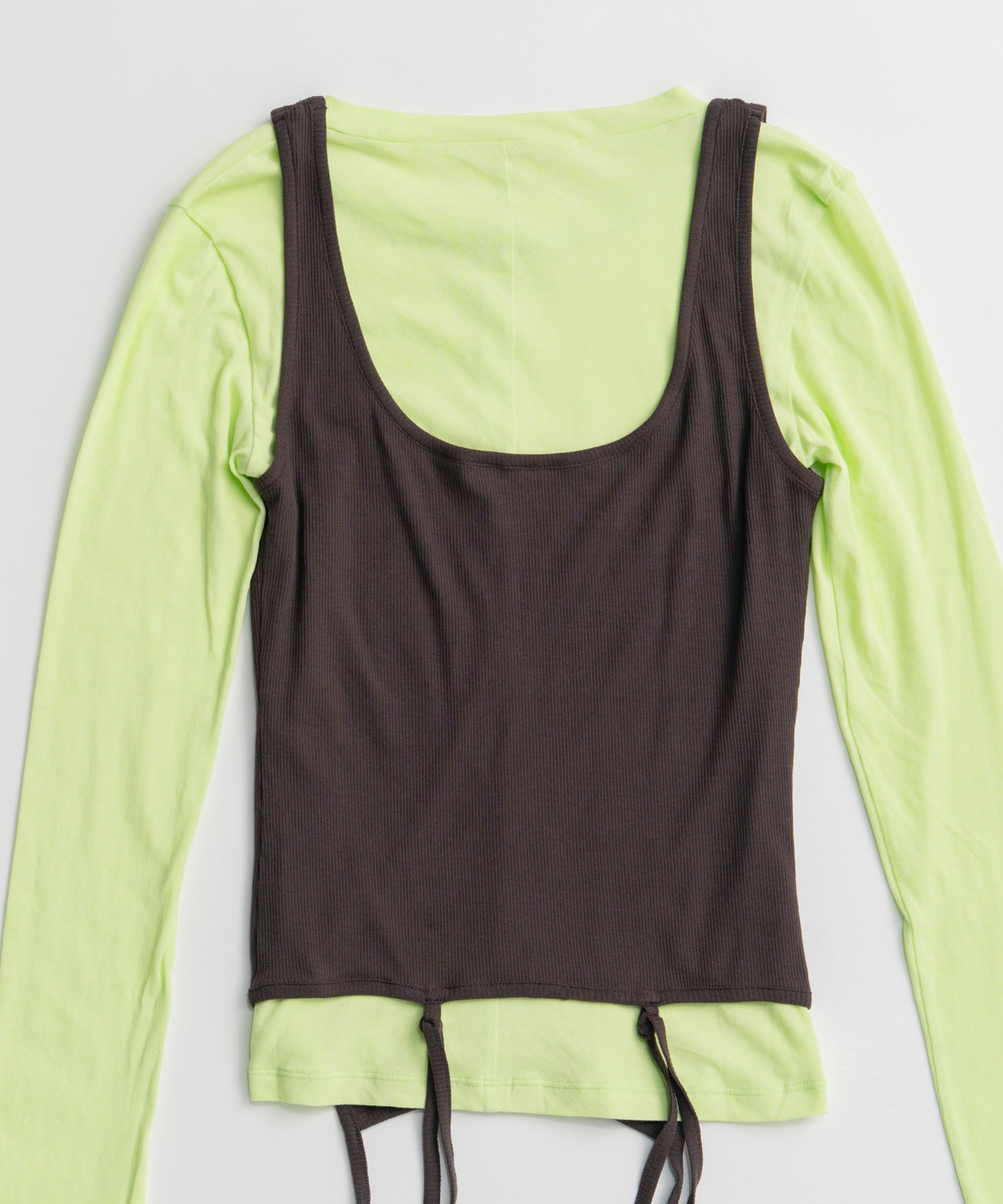 【26AUTUMN PRE-ORDER】Layered Sheer Top