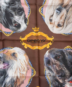 [开放YY]编织宠物俱乐部印刷丝绸围巾