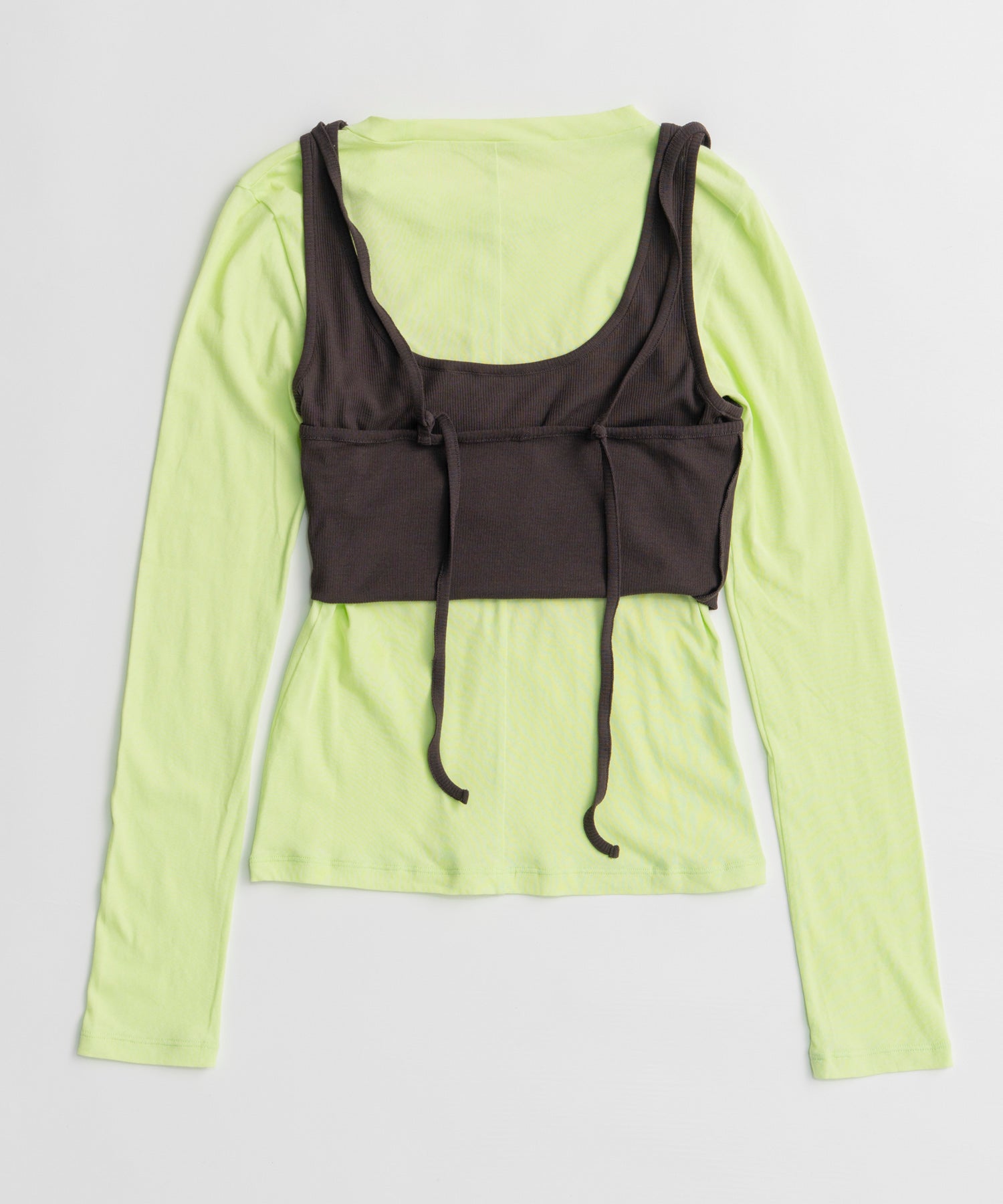 【26AUTUMN PRE-ORDER】Layered Sheer Top