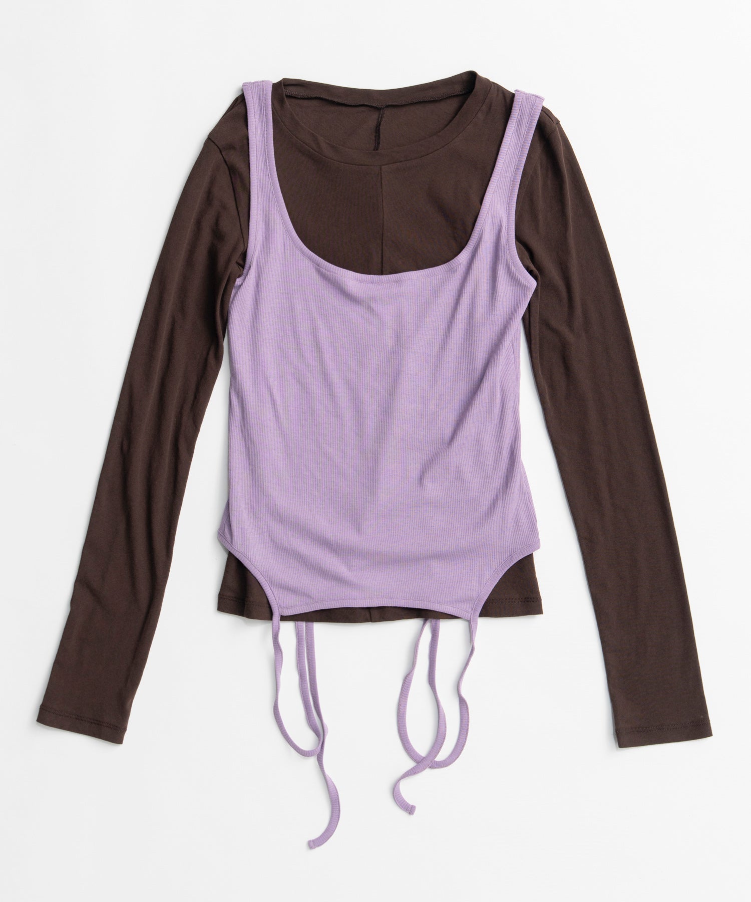 【26AUTUMN PRE-ORDER】Layered Sheer Top