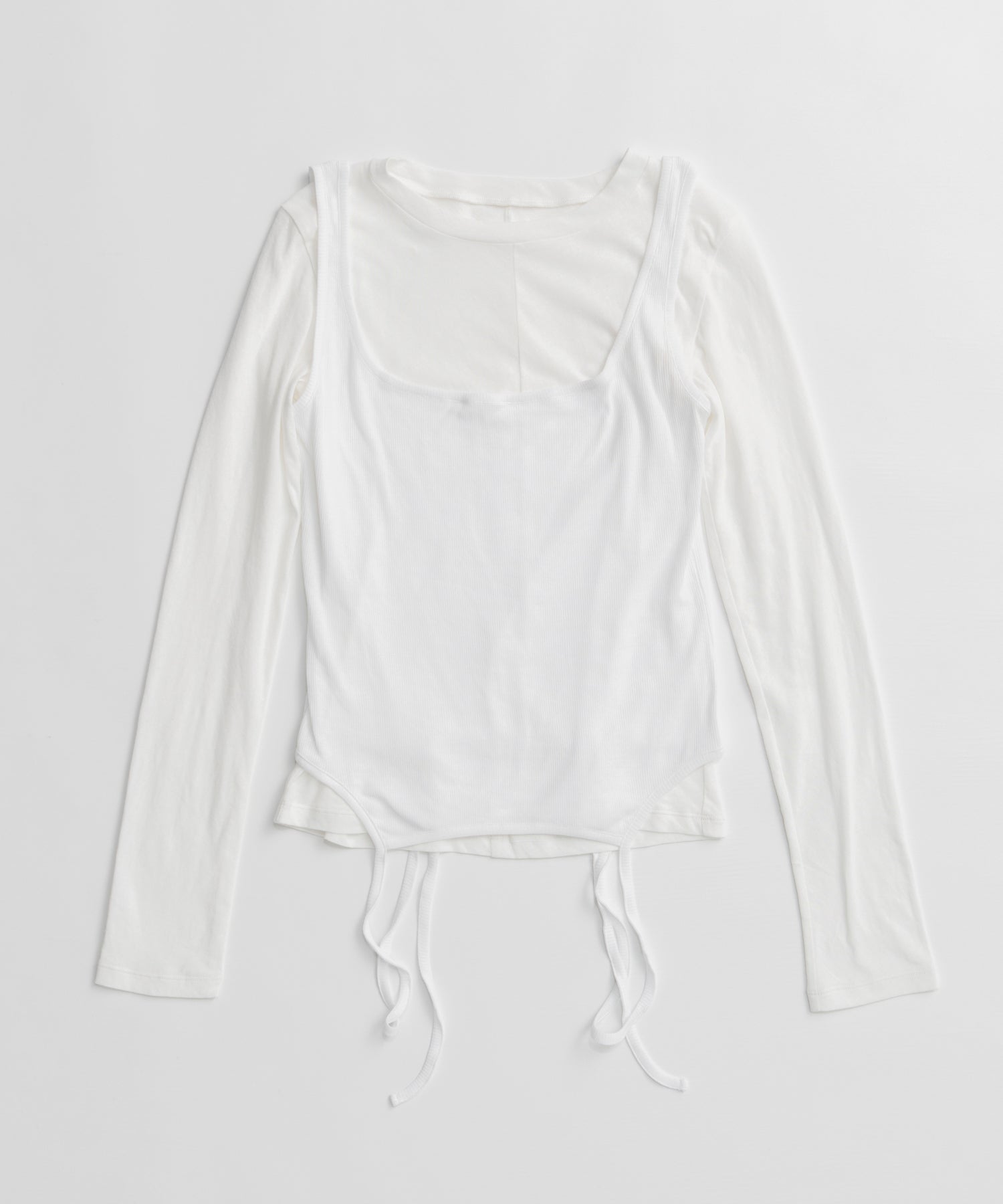 【26AUTUMN PRE-ORDER】Layered Sheer Top