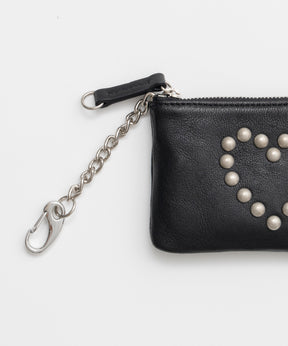 [开放YY]编织的心脏螺柱链钱包