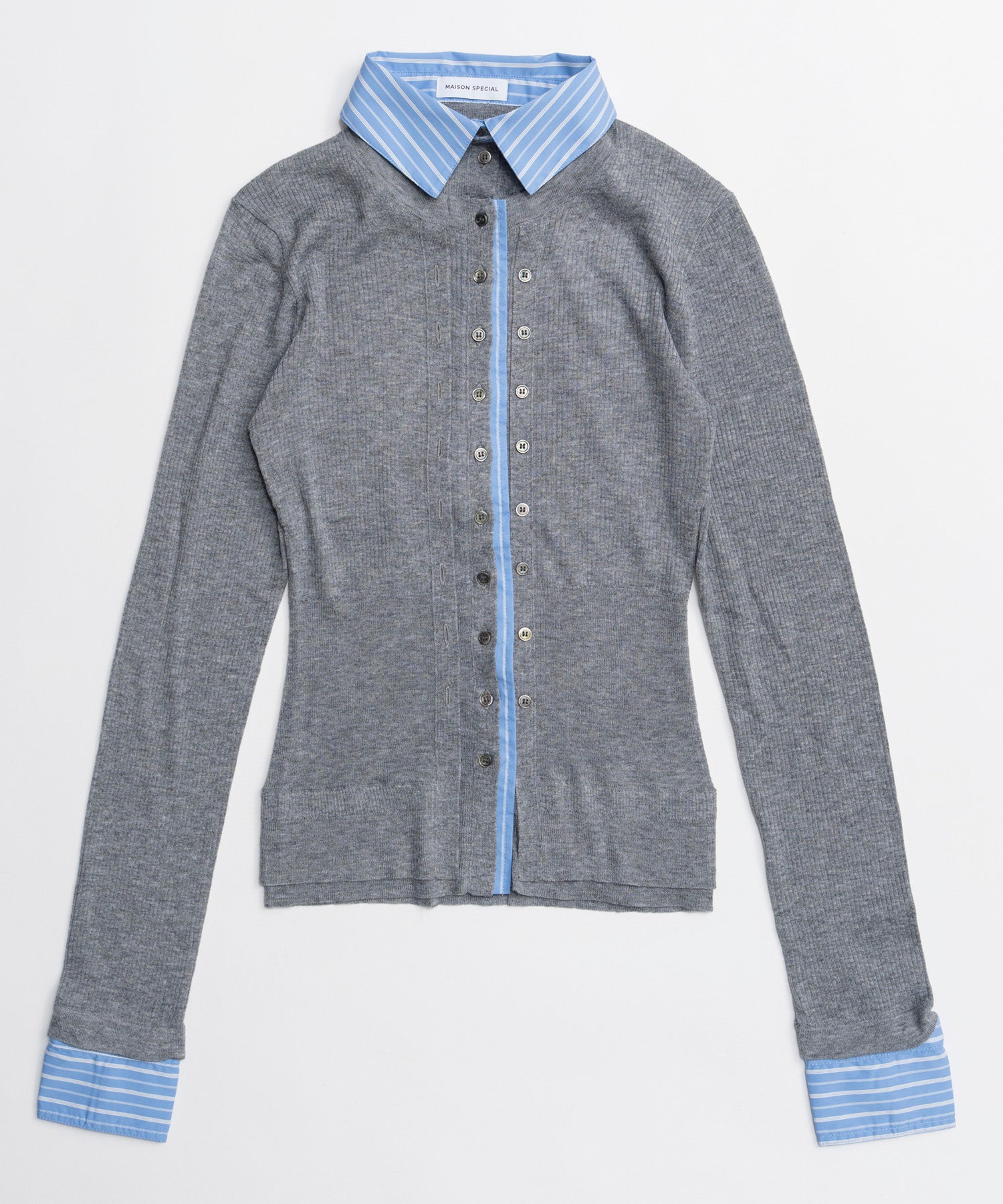 2Way衬衫针织码头顶