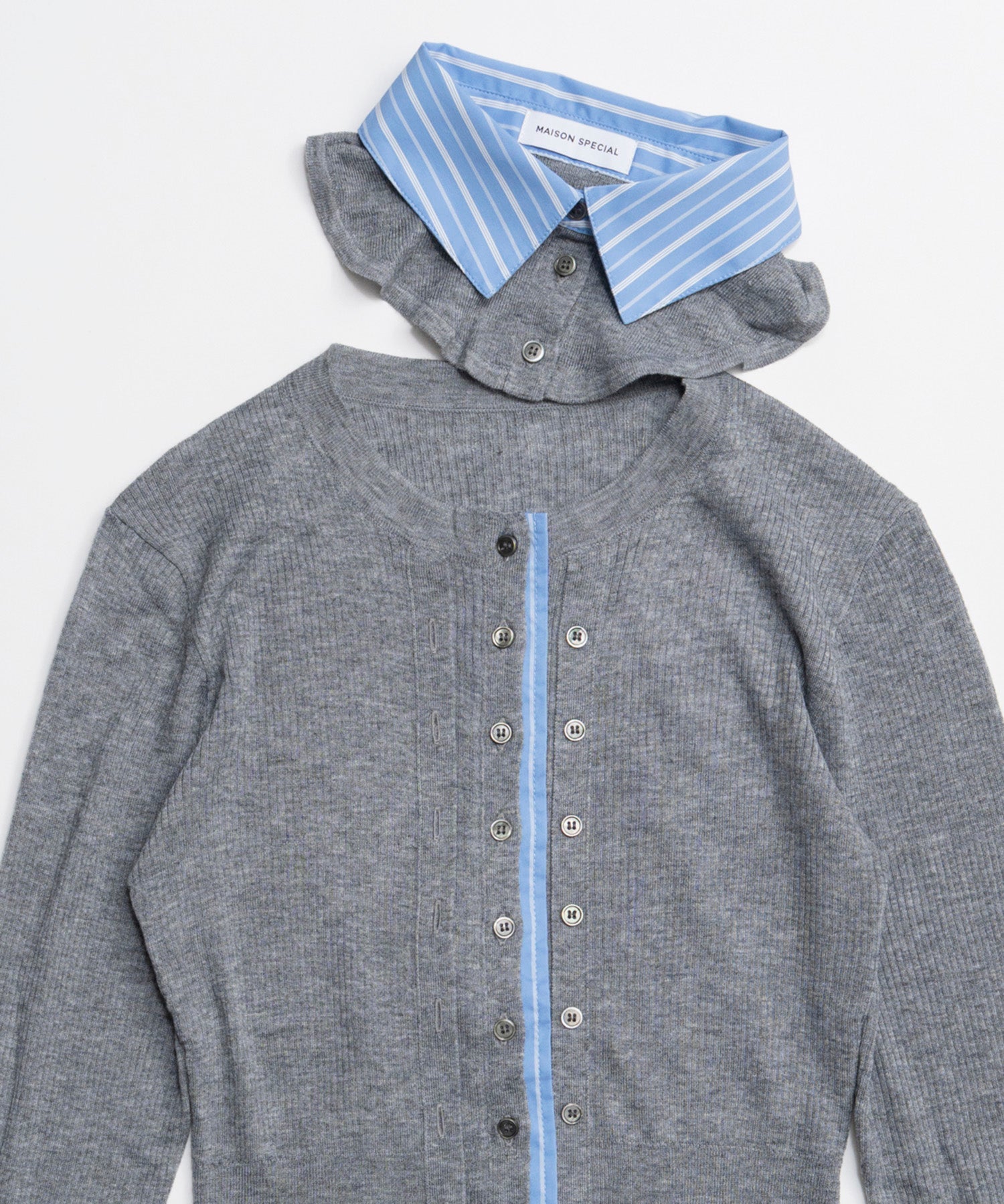 2Way衬衫针织码头顶