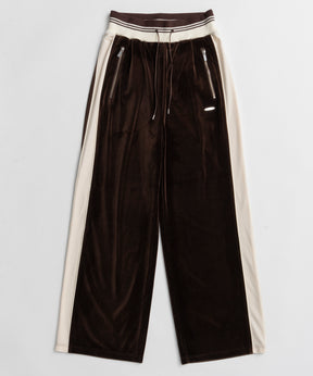 【26WINTER PRE-ORDER】Side Line Velour Jersey Pants