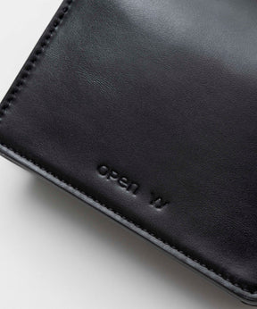 [打开YY]皮革微型钉钱包袋