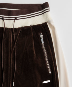 【26WINTER PRE-ORDER】Side Line Velour Jersey Pants