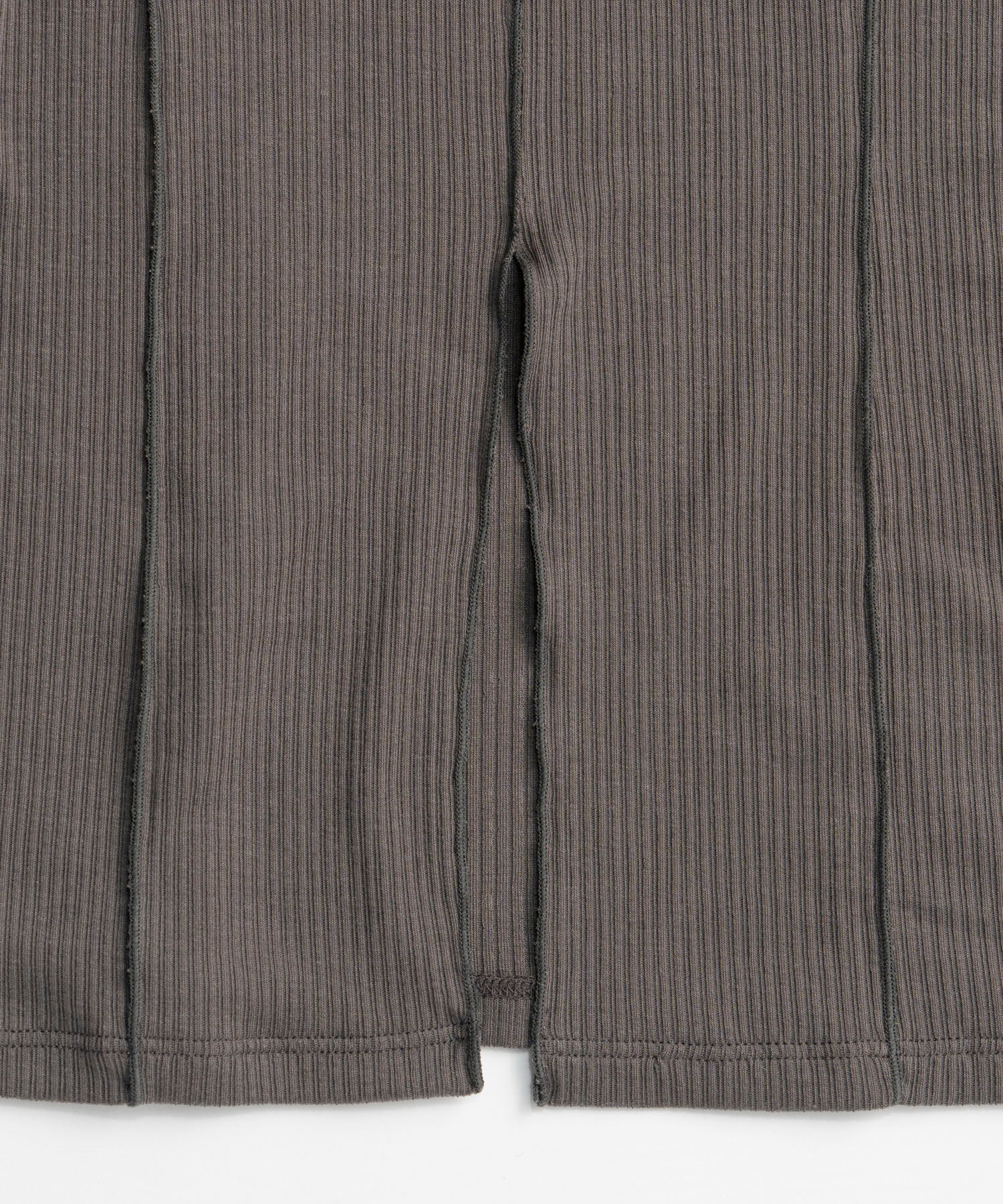 【26AUTUMN PRE-ORDER】2WAY Cashmere Silk Blend Ribbed Top