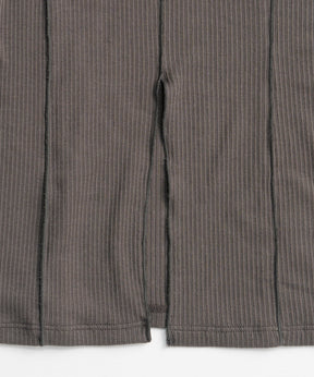 【26AUTUMN PRE-ORDER】2WAY Cashmere Silk Blend Ribbed Top