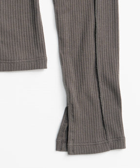 【26AUTUMN PRE-ORDER】2WAY Cashmere Silk Blend Ribbed Top