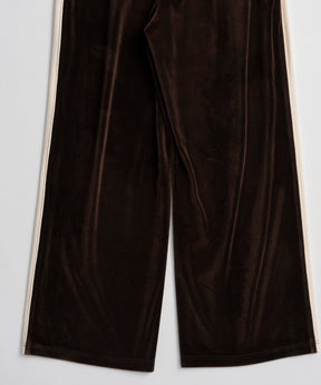 【26WINTER PRE-ORDER】Side Line Velour Jersey Pants