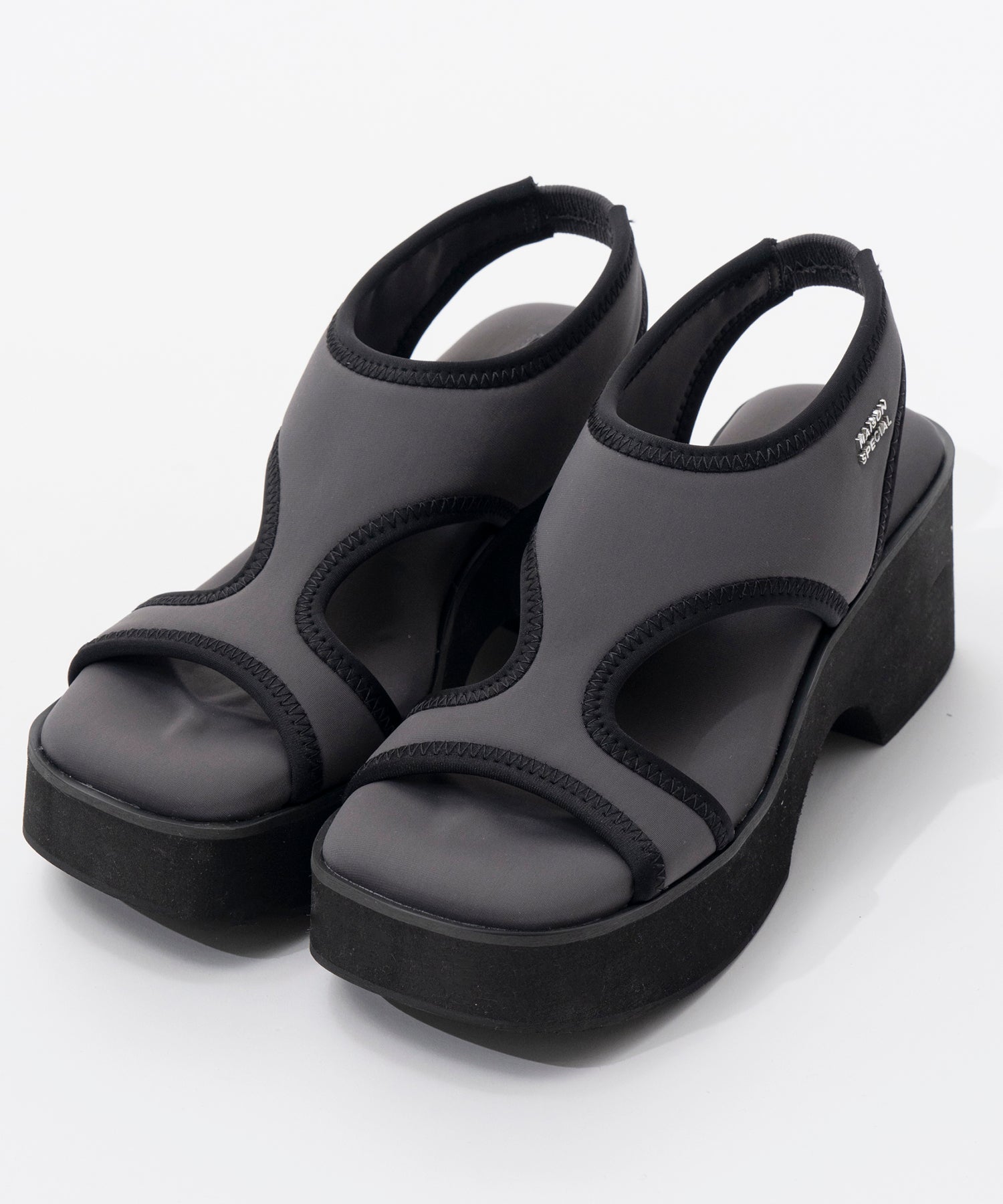 【26SPRING PRE-ORDER】Side-Open Stretch Sandals