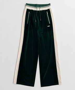【26WINTER PRE-ORDER】Side Line Velour Jersey Pants