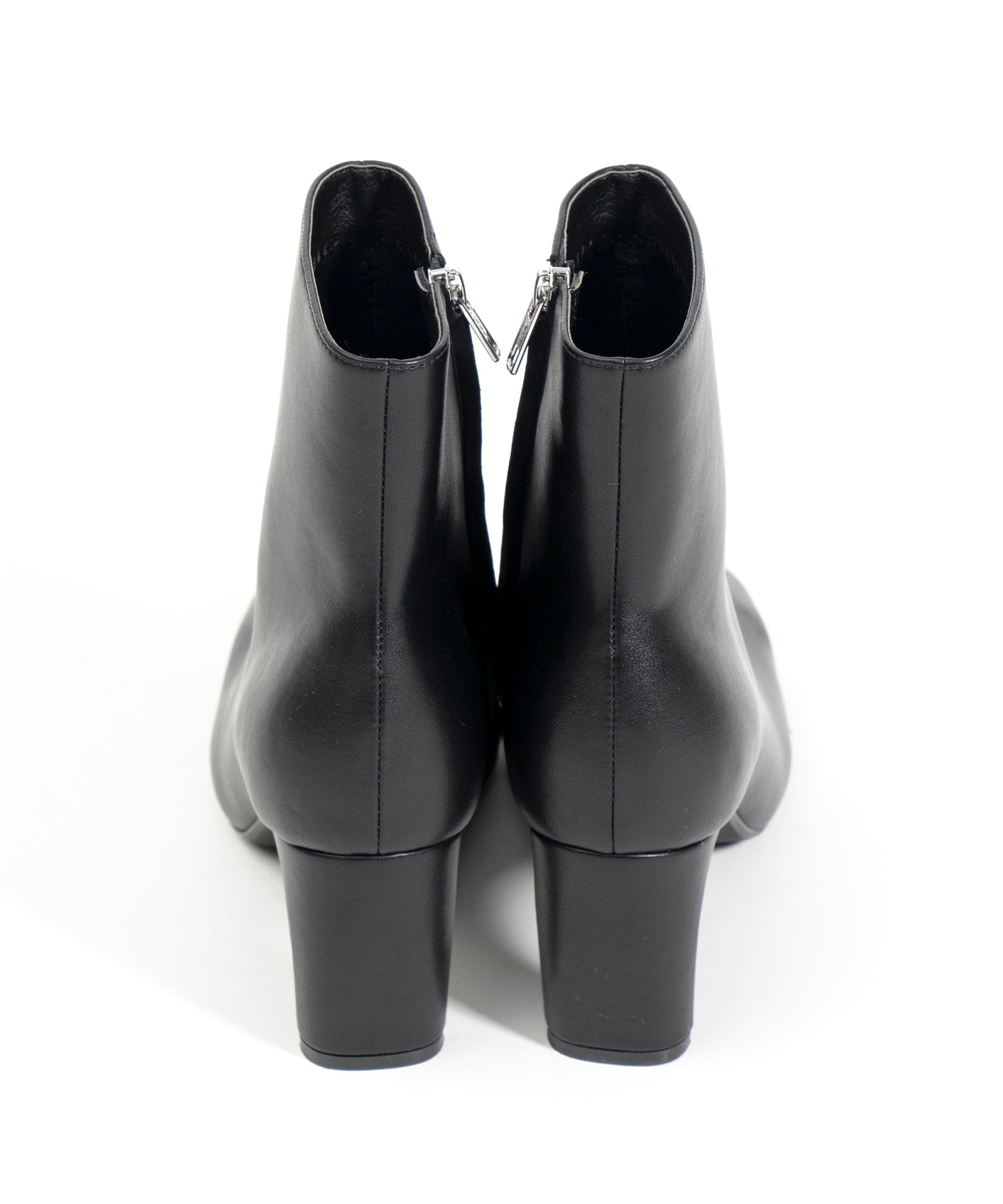 [Sale] Square Plain Short Boots