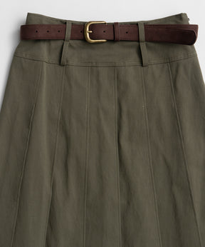 【26WINTER PRE-ORDER】Double-Waist Pleated Skirt