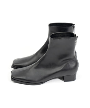 【SALE】Low Heel Square Short Boots