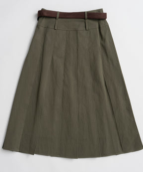 【26WINTER PRE-ORDER】Double-Waist Pleated Skirt