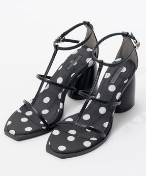 【26SPRING PRE-ORDER】Plump Heel Nude Sandals