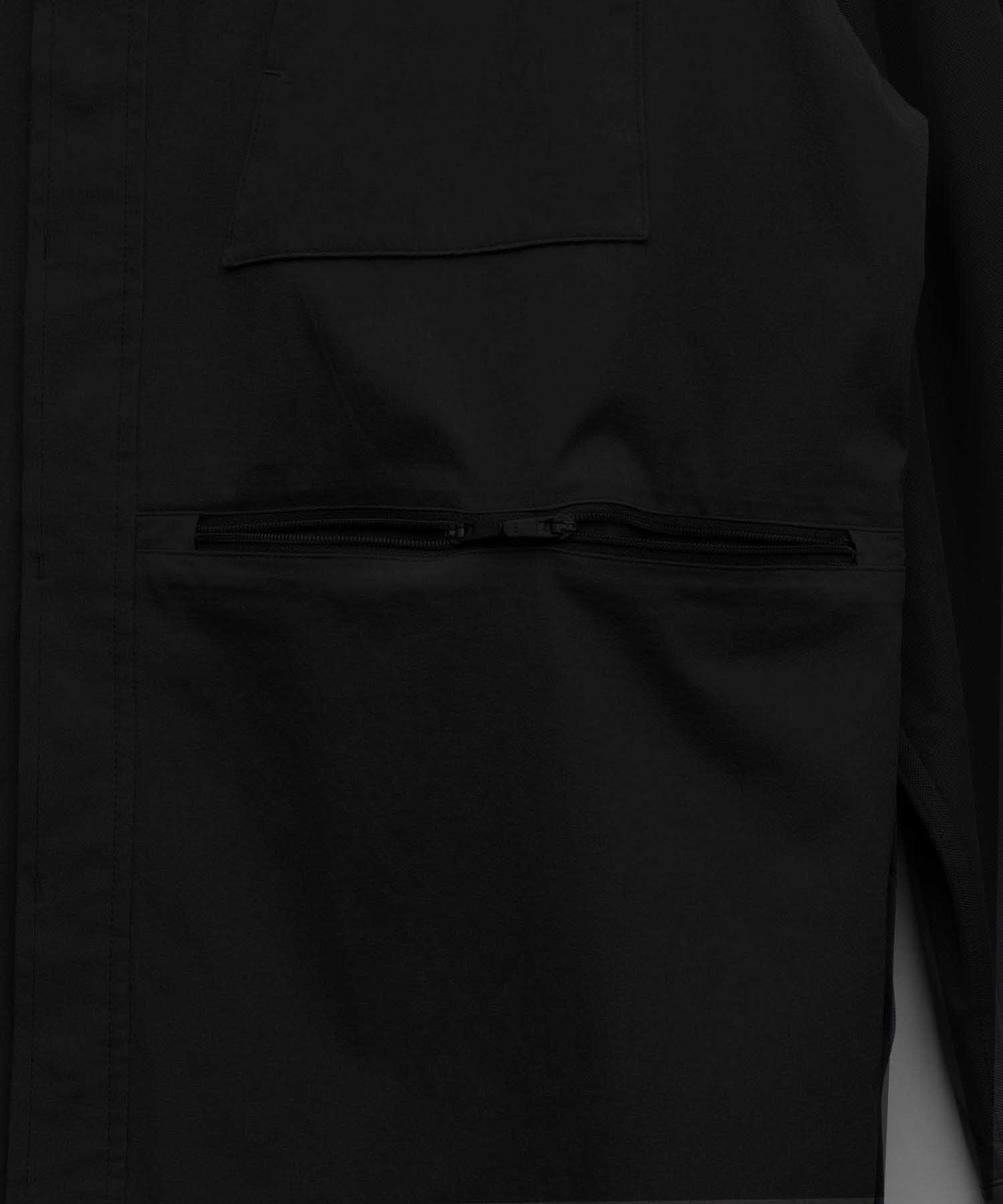 【SPORTS TECH HIGH SPEC LINE】Oversized Many Pockets Zip Shirt