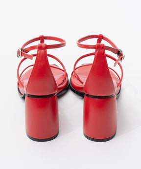 【26SPRING PRE-ORDER】Plump Heel Nude Sandals