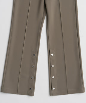 【26WINTER COLLECTION】Double Cloth Button-Slit Flare Pants