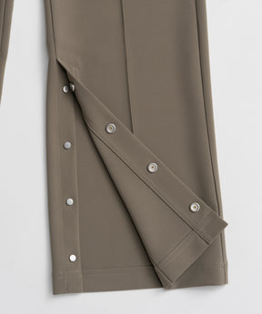 【26WINTER COLLECTION】Double Cloth Button-Slit Flare Pants