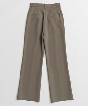 【26WINTER COLLECTION】Double Cloth Button-Slit Flare Pants