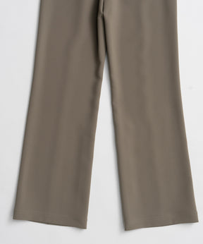 【26WINTER COLLECTION】Double Cloth Button-Slit Flare Pants