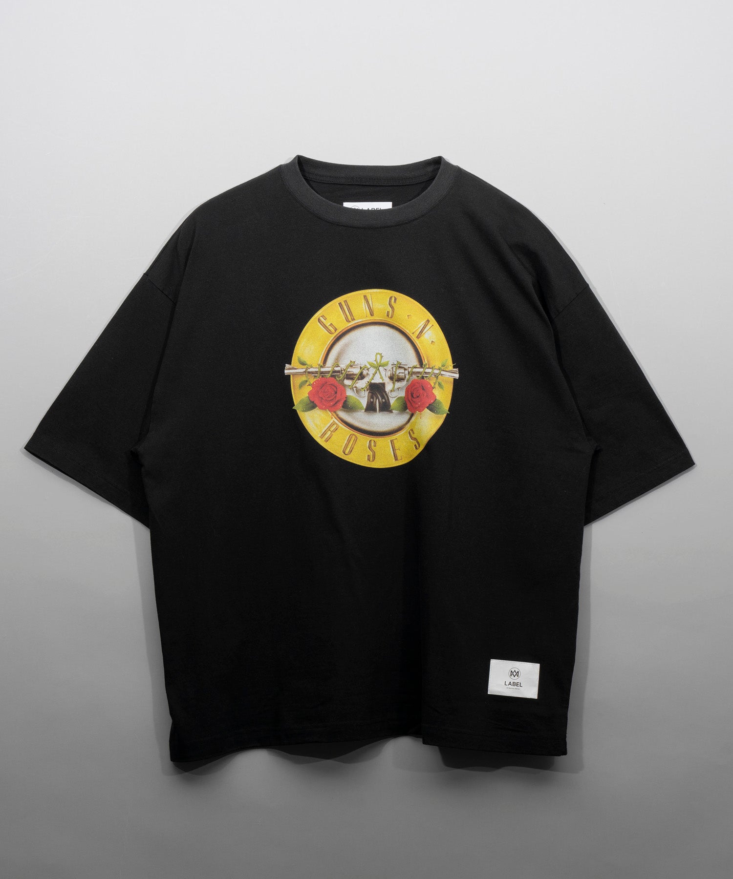 [Ma_label] "GUNS N 'Roses" Prime-Over Crew Neck T-Shirt