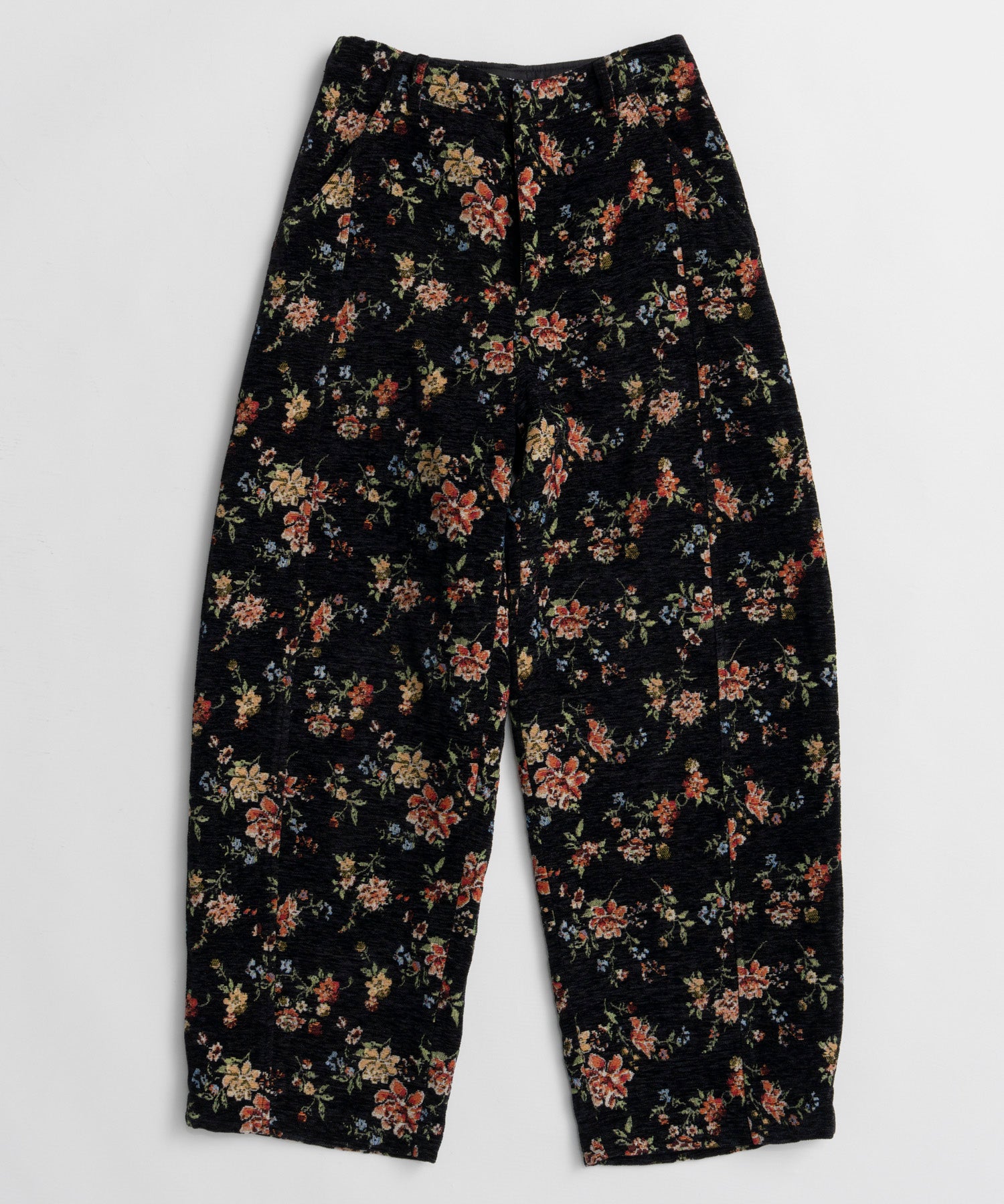 【26WINTER COLLECTION】Multi-Fabric Cocoon Pants