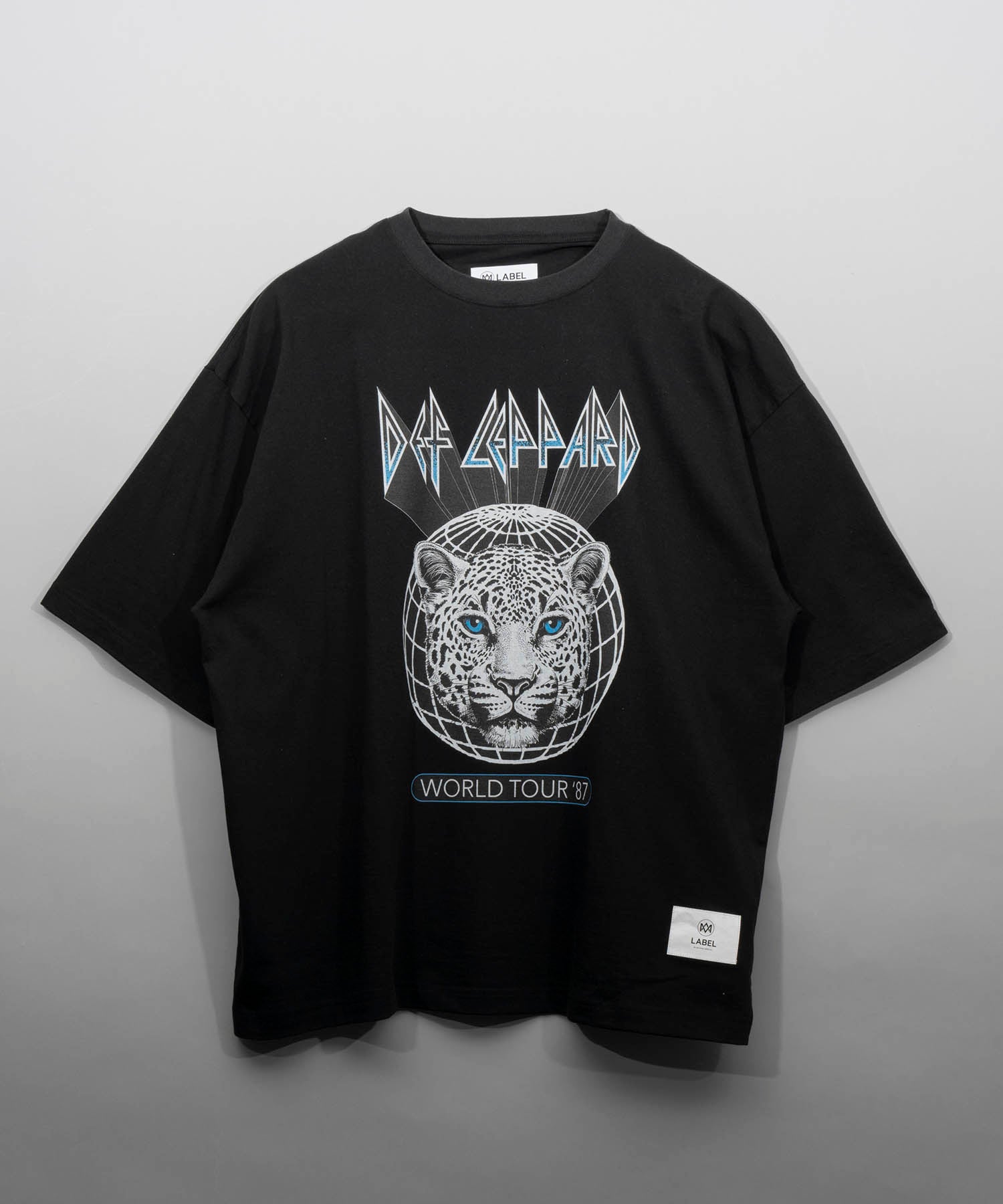 【MA_Label】「Def Leppard」Prime-Over Crew Neck T-shirt