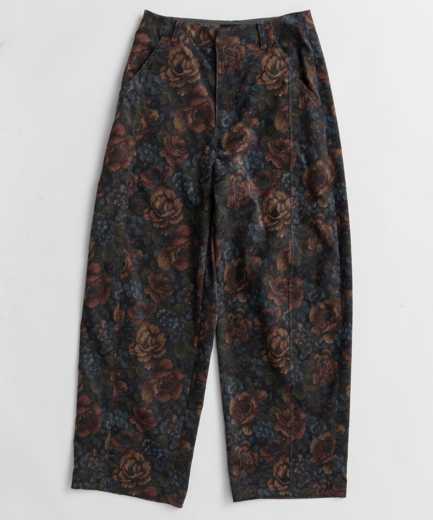 【26WINTER COLLECTION】Multi-Fabric Cocoon Pants