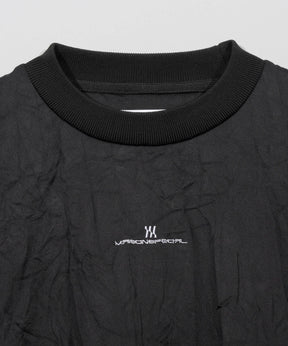 Catch Washer Logo Embroidery Prime-Over Crew Neck T-shirt