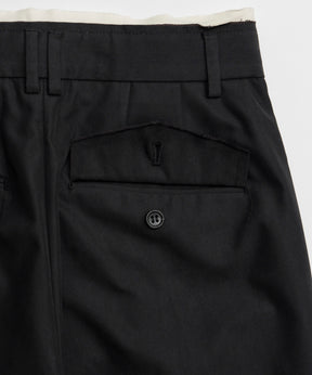 【26AUTUMN PRE-ORDER】Wide Straight Chino Pants