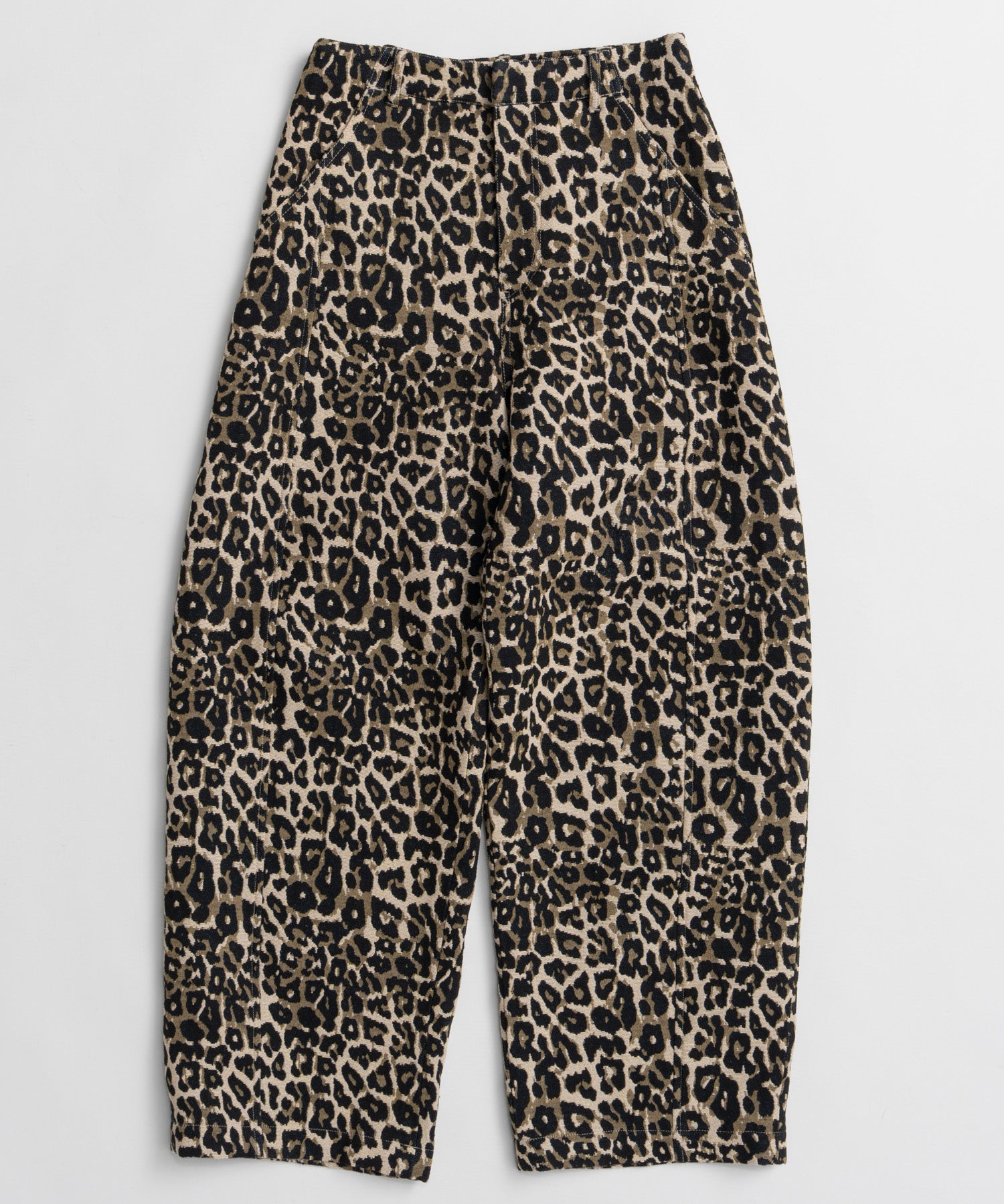 【26WINTER COLLECTION】Multi-Fabric Cocoon Pants