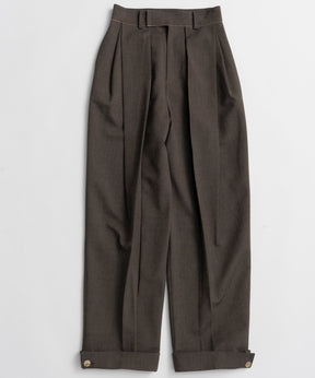 【26WINTER PRE-ORDER】Wide Tuck Pants