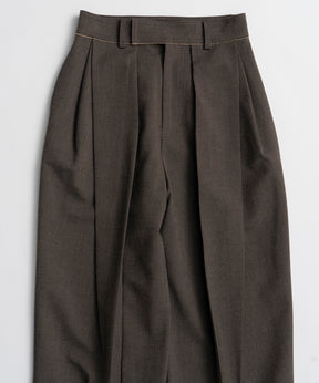【26WINTER PRE-ORDER】Wide Tuck Pants