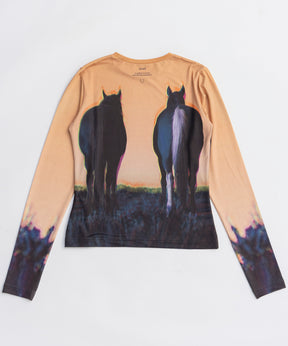 【2026Horse Collection】Twin Horse Skin Top