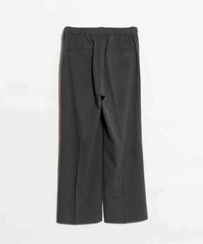 Double-Cloth One-Tuck Wide Pants