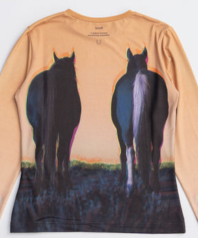 【2026Horse Collection】Twin Horse Skin Top