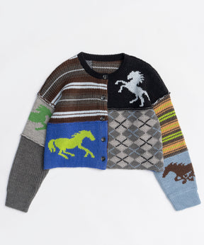 【2026Horse Collection】Horse Knit Cardigan