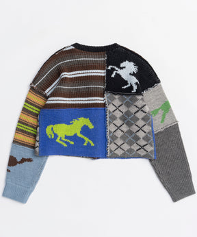 【2026Horse Collection】Horse Knit Cardigan