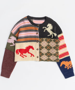 【2026Horse Collection】Horse Knit Cardigan