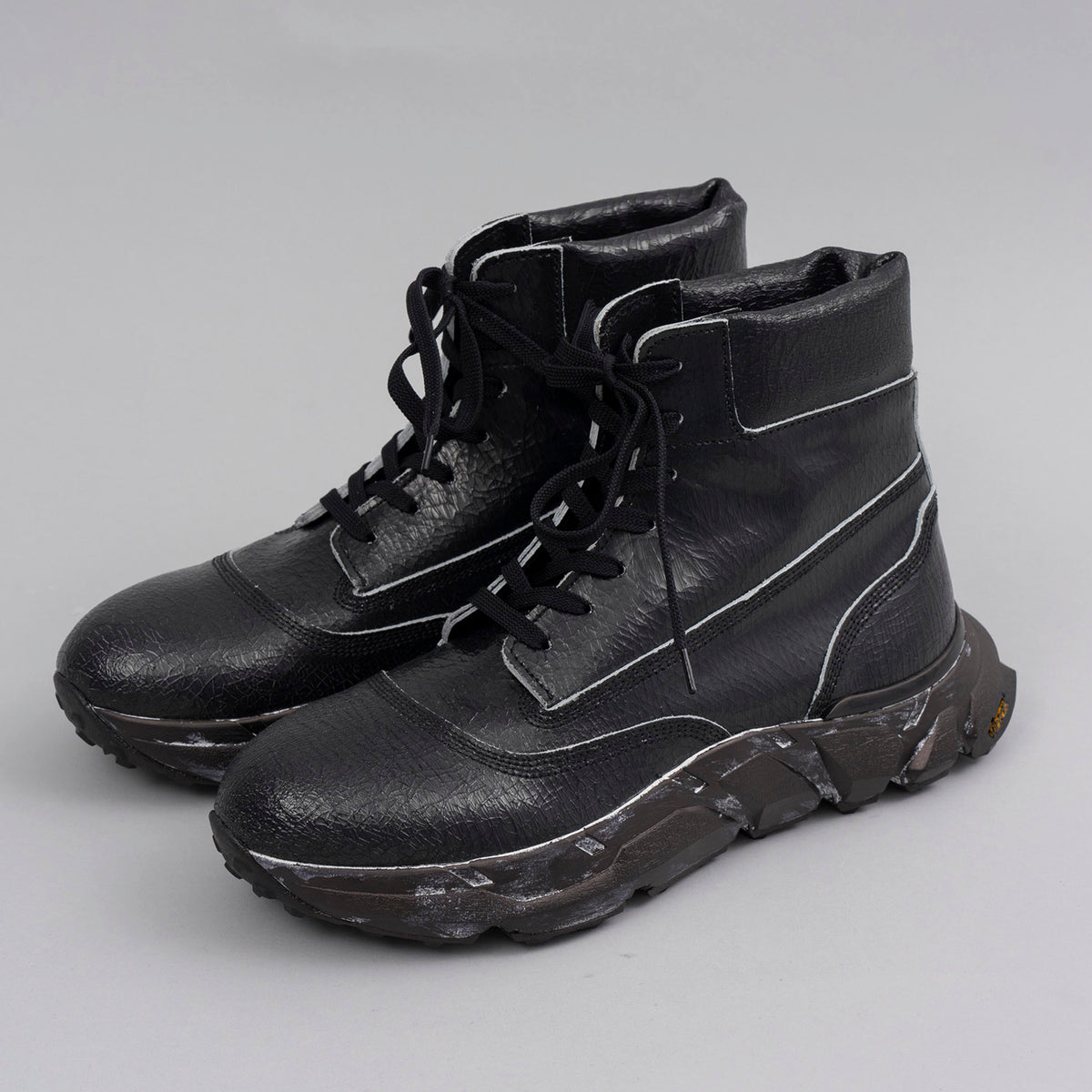 【SPECIAL SHOES FACTORY COLLABORATION】Vibram Sole Lace-Up Boots Made In TOKYO